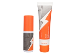 Kit De Remoção De Barba E Cabelo Facial Para Homens 150g Painless - Suave, Hidrata E Retarda Crescimento