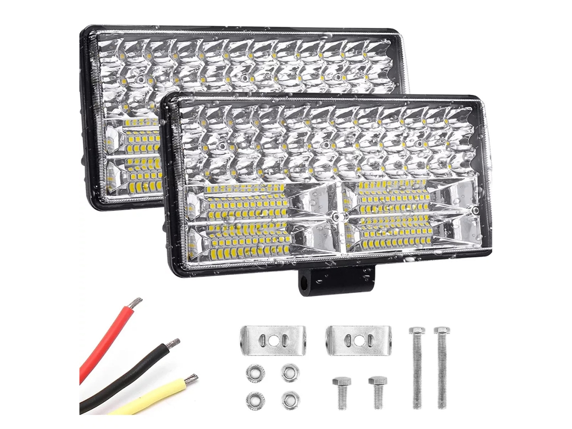 2pcs 9inch Led Tractor Work Lights 12v-80v Driving Spotlight