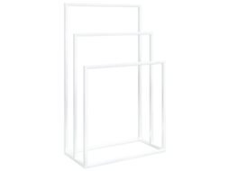 Towel Rack, Towel Racks Vidaxl Branco Ferro (48 X 24 X 79 Cm)