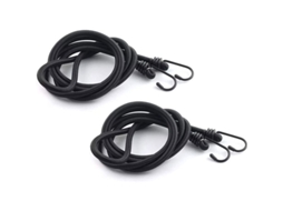 Cordões Elásticos Nova Line, com Ganchos, 120cm, para Bicicleta, Moto, Carro, Camping, Viagens | S/MARCA
