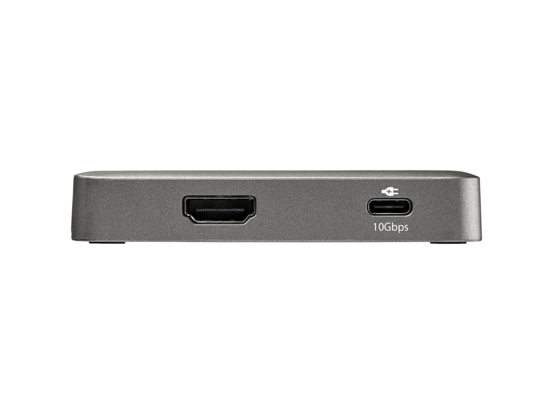 Startech.Com Dkt31Chpd3 Base &amp; Duplicador de Portas com Fios Usb 3.2 Gen 2 3.1 Gen 2 Type-C Cinzento