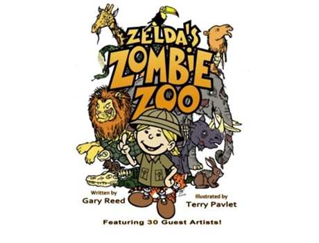 Livro Zeldas Zombie Zoo de Gary Reed (Inglês)