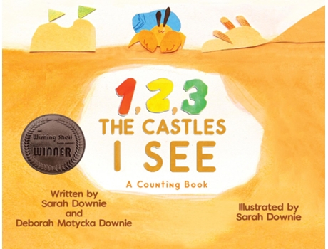 Livro 1,2,3 The Castles I See A Counting Book De Sarah Downie (inglês)