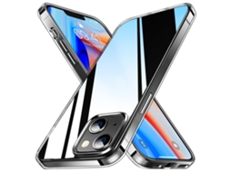 Capa de Telefone para iPhone 13 com Duas Câmeras e Proteção Militar EOOCOO