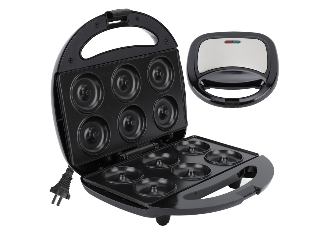 Mini Máquina Elétrica para Rosquinhas Antiaderente Controle de Temperatura Inteligente 110v Us Plug | S/MARCA