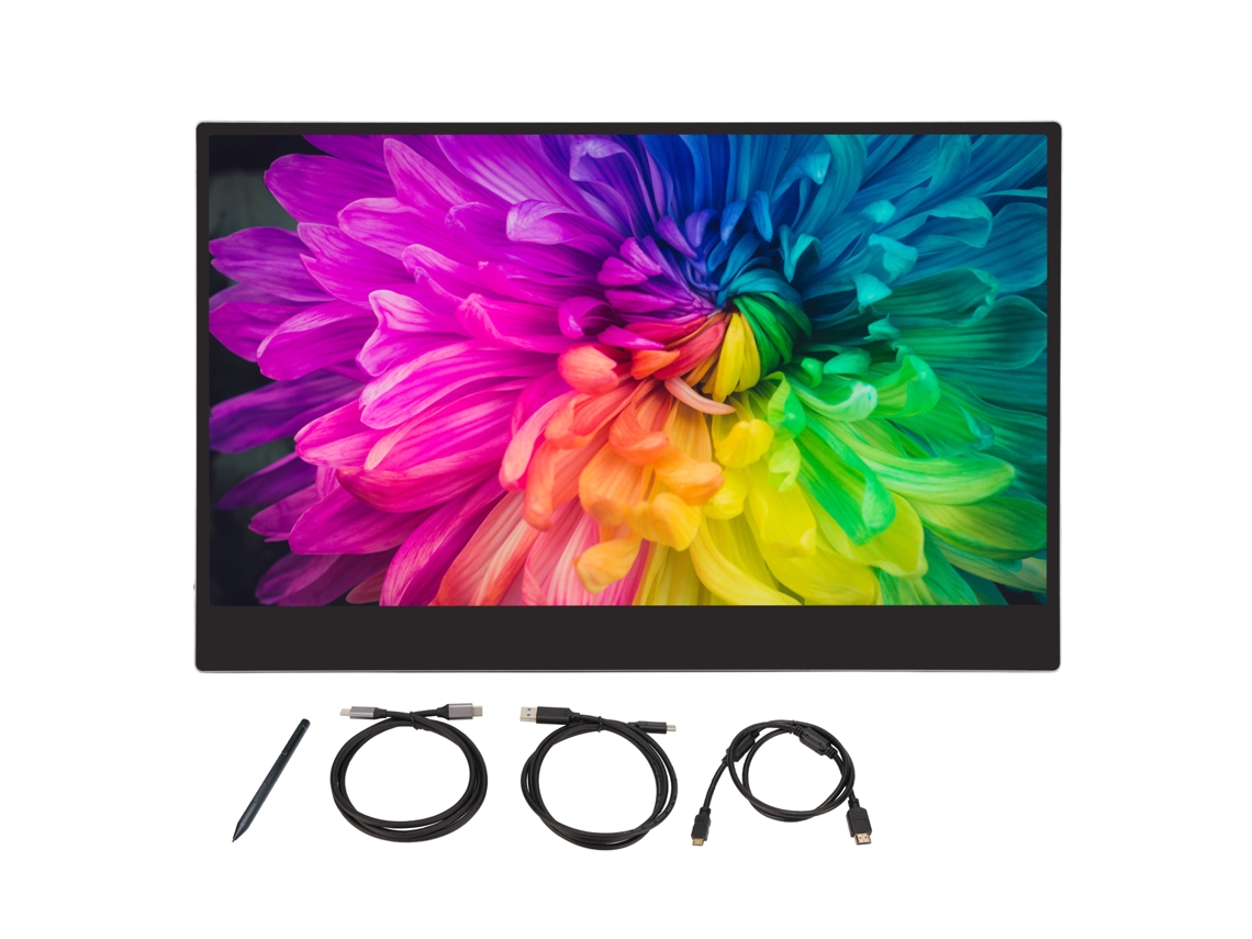 Monitor Portátil 15.6" 4k LAXISCREED Caneta Sensível