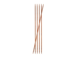 Agulhas de tricô de madeira natural Knitpro KP31003, 15 cm, 2,5 mm