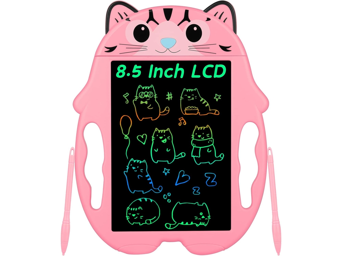 Bloco de desenho LCD colorido Slowmoose de 8,5 polegadas