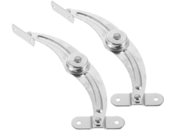 Dobradiça Limitadora De Porta Armário Lifkome, Haste De Suporte Metálica Para Portas Armários Distribuição, Ferragens De