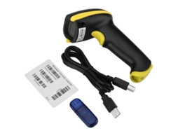 Aetheria scanner de Código de Barras Sem Fio 2.4ghz Portátil para Ios Android Windows Yollow