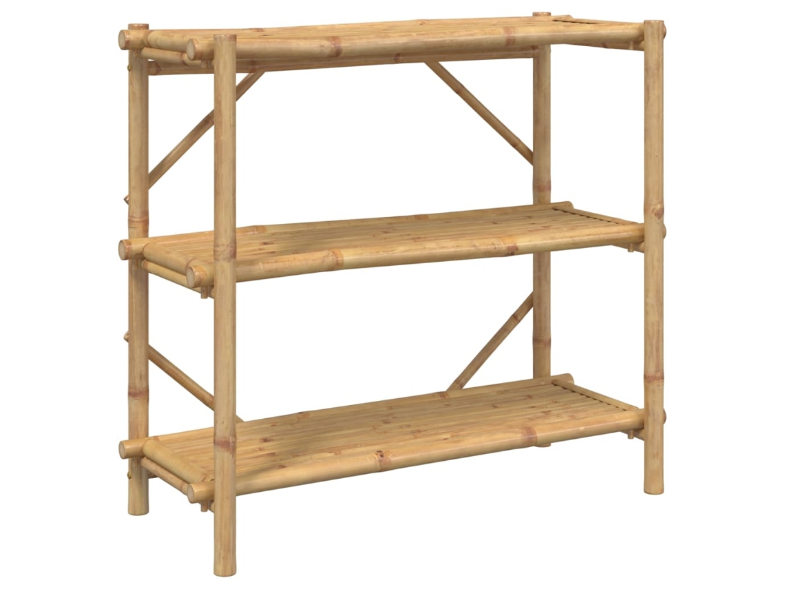 Shelf, Shelves Vidaxl Marrom Bambu (100 X 40 X 90 Cm)