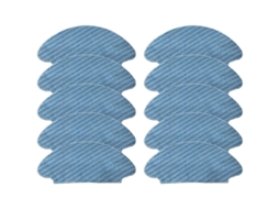 Conjunto de 10 Panos Limpeza para Aspirador Robô Rg6875, Acessórios de Reposição para Limpeza Doméstica BRILVIBERA