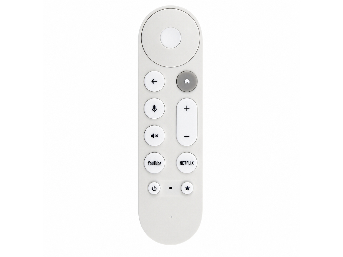 Comando À Distância Bluetooth Com Controlo Por Voz Compatível Com Google Chromecast Gy3le_zhd