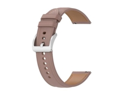 Pulseira De Relógio Lurelia Para Garmin Venu 2 Plus De Couro Rosa