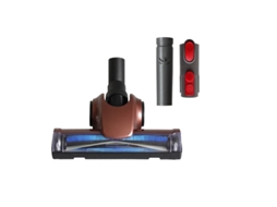 Cabeça de escova de chão com interface de 32mm, escova de limpeza eficiente com 2 adaptadores para substituição de escova dyson v7 v8
