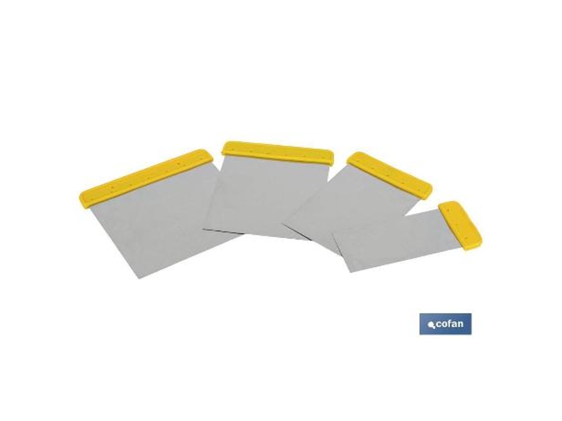 Juego de espátulas inox (6, 8, 10 y 12)