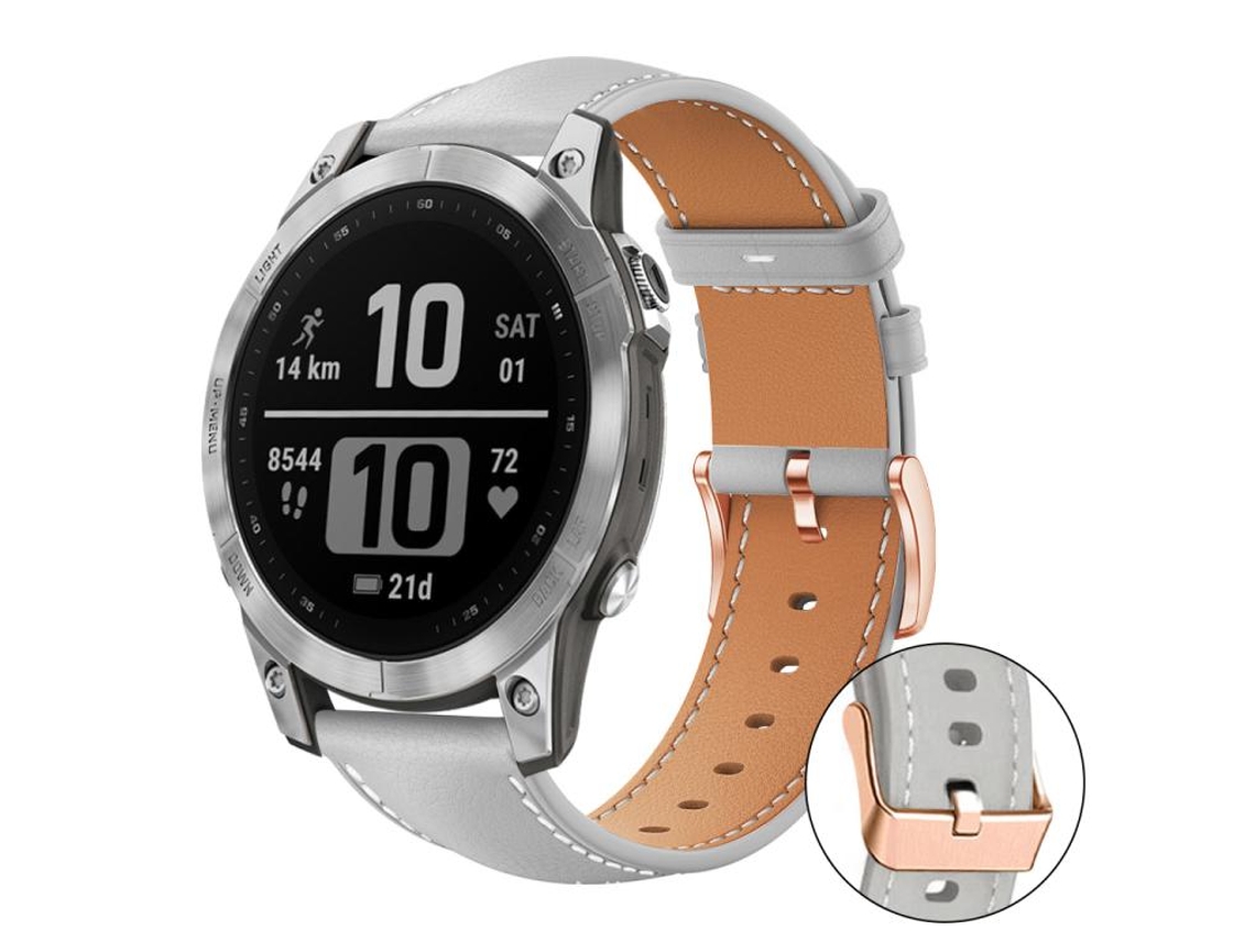 Bracelete para Garmin liga de titânio com sistema de liberação rápida de segurança XIAOMOYU (22mm)