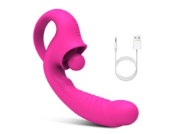 Vibrador De Massagem Telescpica De 10 Frequncias Para Mulheres (rosa)