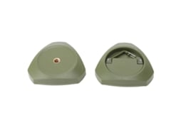 Gancho Magnético De Camping Em Abs Com Forte Atrito Cor Verde Od