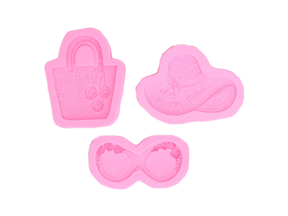 Moldes De Silicone Para Bolo De Fondant Com Decoração De Chocolate Diy