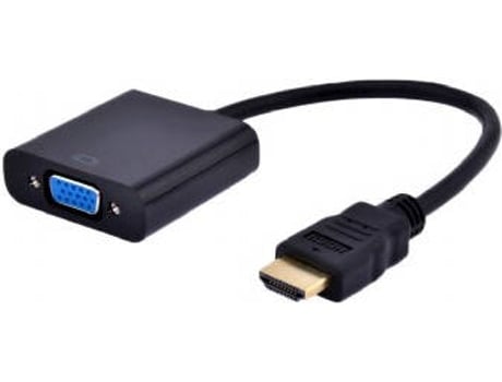 Adaptador de Interface Gembird A-HDMI-VGA-03 Preto