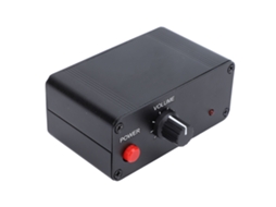 Preamplificador Som Ganho 20db, Op Dual, 3.5mm Entrada/saída Dc 5v-16v