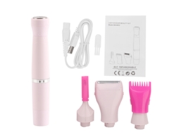 Aparato Eléctrico Depilador Corporal 4 En 1 Para Mujer