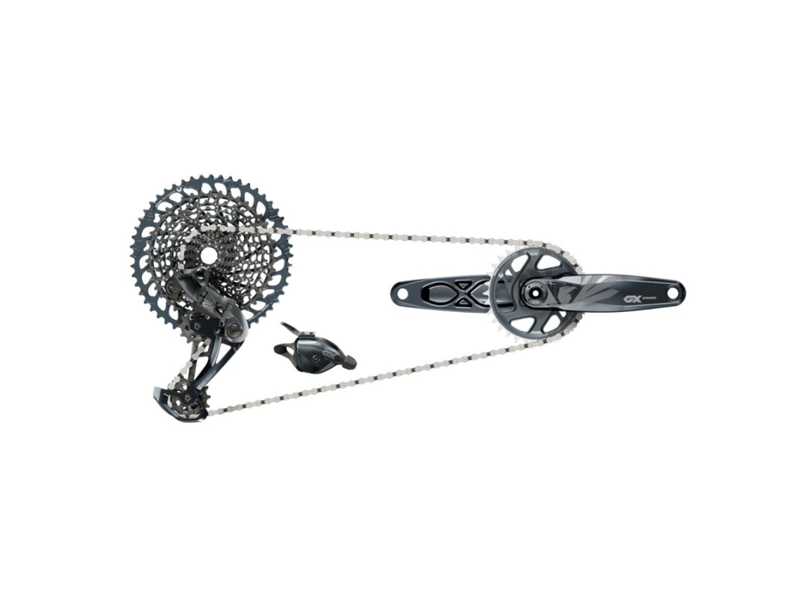 Kit SRAM GX Eagle dub lunar desviador/disjuntor/pedal manivela/cadeia/cassete