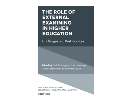 Livro The Role of External Examining in Higher Education (Inglês)