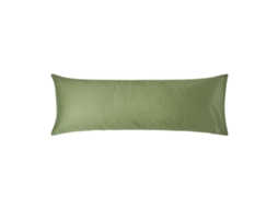 Homescapes Moss Green Organic Cotton Housewife Pillowcase 400 Tc, Body Pillowcase