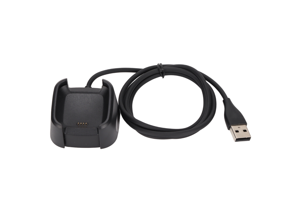 Carregador Dock Com Cabo Usb Para Fitbit Versa Smartwatch Com 1m De Comprimento