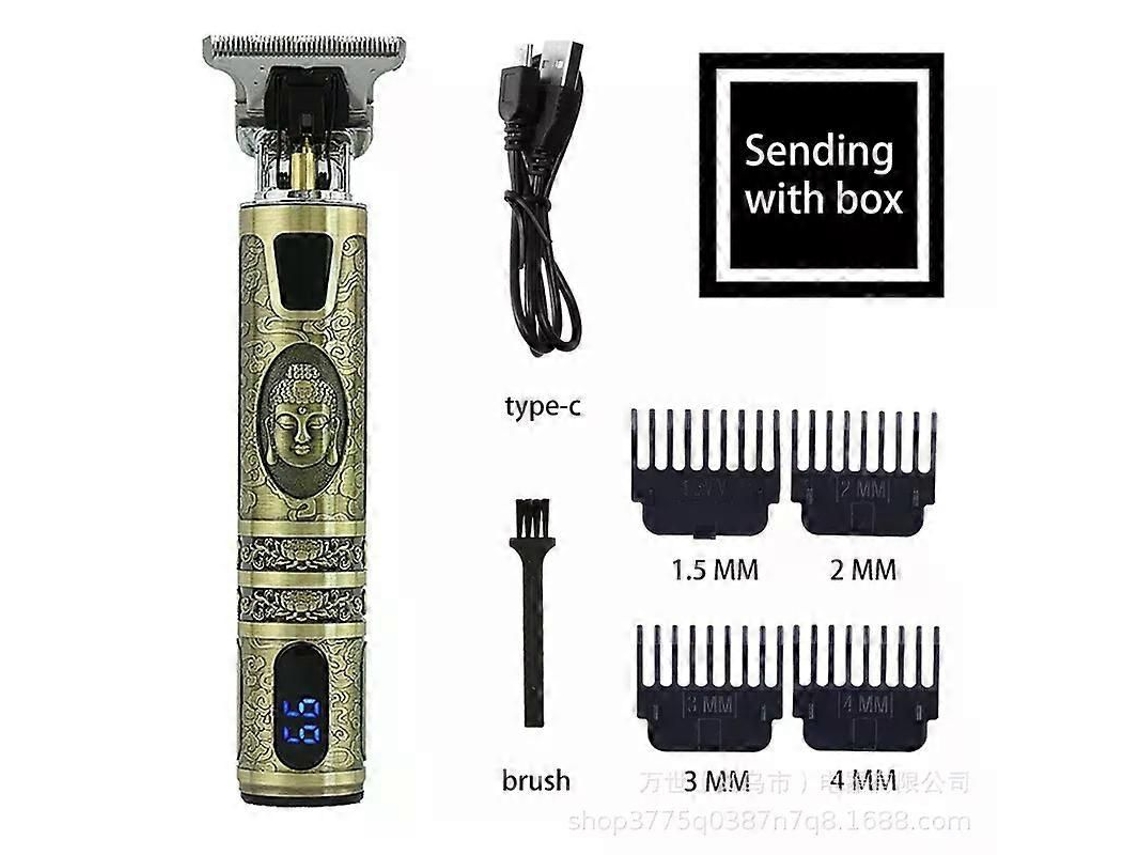 Máquina De Cortar Cabelo T9 Profissional, Barbeador Elétrico, Máquina De Cortar Cabelo Masculina Recarregável Via Usb, Aparador De Cabelo Para Ho