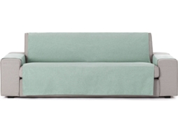 Capa de Sofá 3 Lugares EYSA Prática Premium Valeria Tecido Elástico (155 x 80 x 220 cm - Poliéster e Algodão - Verde)
