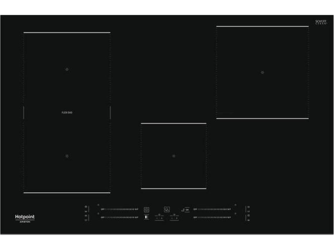 Placa de Indução HOTPOINT HS 3377C BF (Elétrica - 77 cm - Preto)