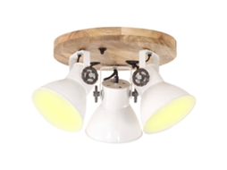 Candeeiro de teto VIDAXL White Iron (42 x 27)