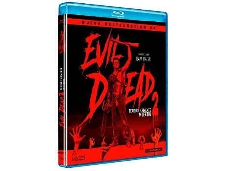 Blu-Ray Evil Dead 2 (Terroríficamente Muertos) - (Edição em Espanhol)