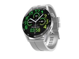 Smartwatch com tela sensível ao toque TFT HD de 1,38 polegadas, rastreador fitness, chamadas, mensagens de texto, frequência cardíaca e assistente de voz. Bestvite