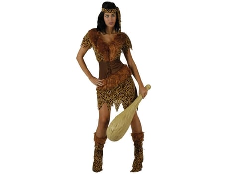 Fato de Mulher DISFRAZZES Mulher Das Cavernas Leopardo (Tam: M-L - 38/42)
