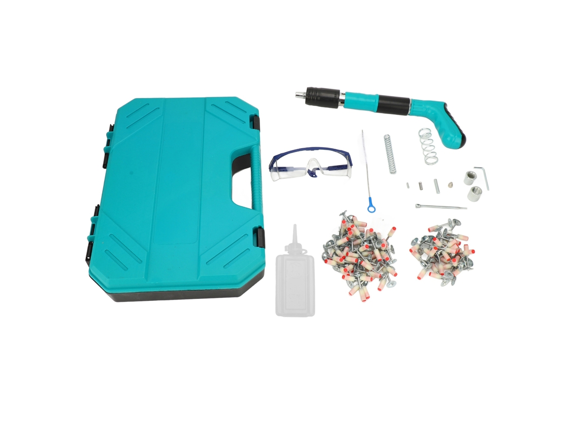 Kit De Pistola De Prego Portátil Com Vários Marchas Para Reparos Elétricos E Encanamento Tipo 1