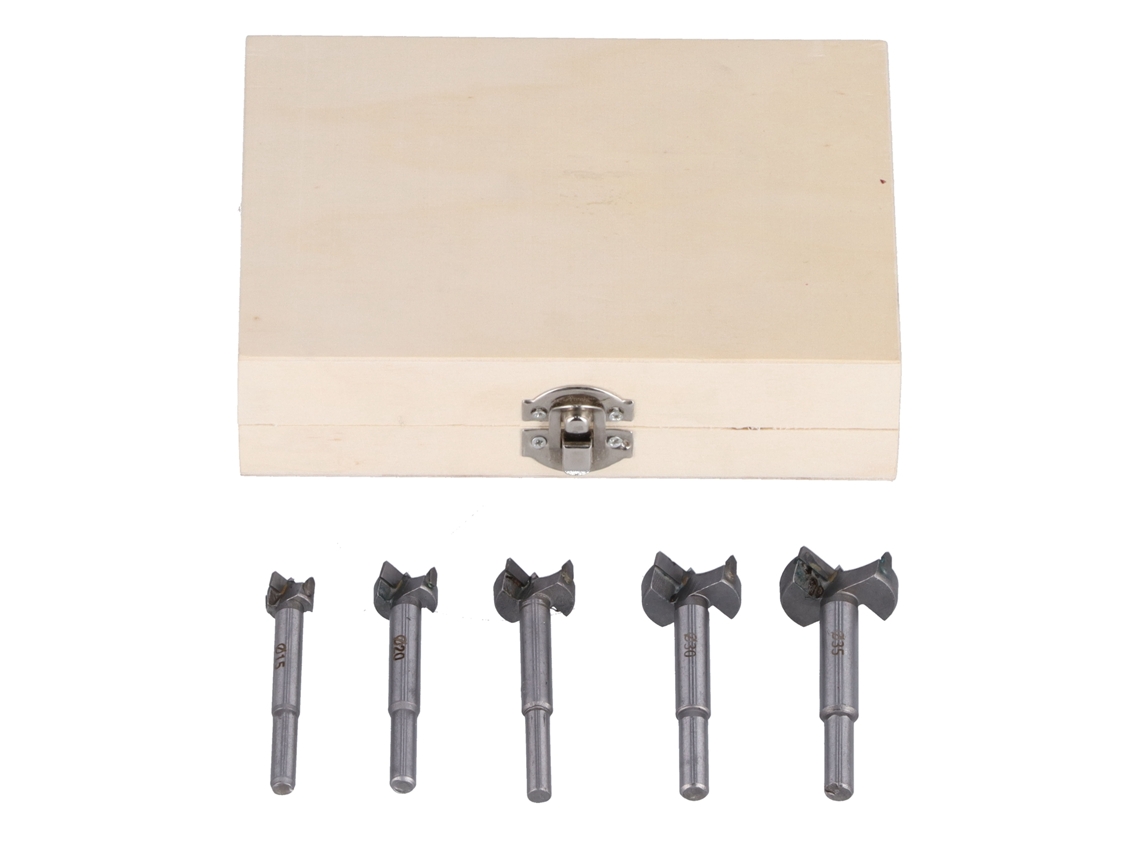 Kit de 5 Brocas para Madeira CHABERLU