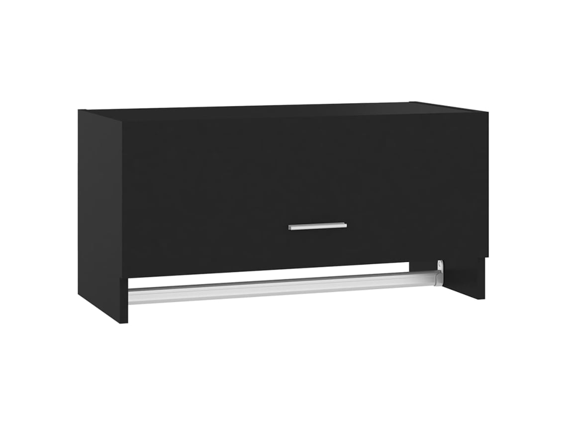 Roupeiro 70x32,5x35 Cm Derivados da Madeira Preto MAISON EXCLUSIVE