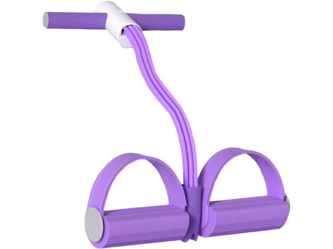 Faixa Elástica Portátil Antiderrapante Ergonômica Para Exercícios | Puxador De Pedal Alongamento Com