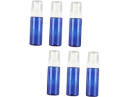 Conjunto De 6 Peças De Frascos Dispensadores De Cosméticos Para Espuma E Frascos Com Bomba Recarregável Para Espuma.