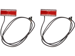 2x Luz De Freio Para Bicicleta Elétrica 24v 36v 48v Com Função De Luz De Freio Led Traseira Gokoco