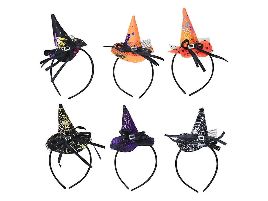 6 Unidades de Faixa de Cabeça de Festa para Decorações de Halloween ALLINLESS