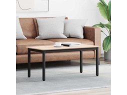 Vidaxl Mesa De Centro Natural 100 X 50 X 45 Cm