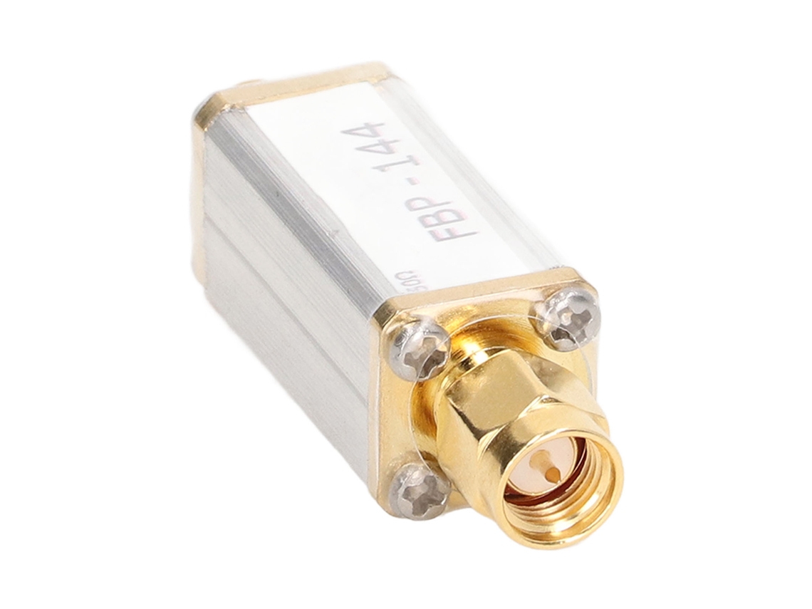 Filtro Passa Banda 144MHz 2 Metros com Interface Sma 50 ohms de Liga de Alumínio