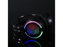 Fone Gamer LAXISCREED Rgb com Microfone 360°