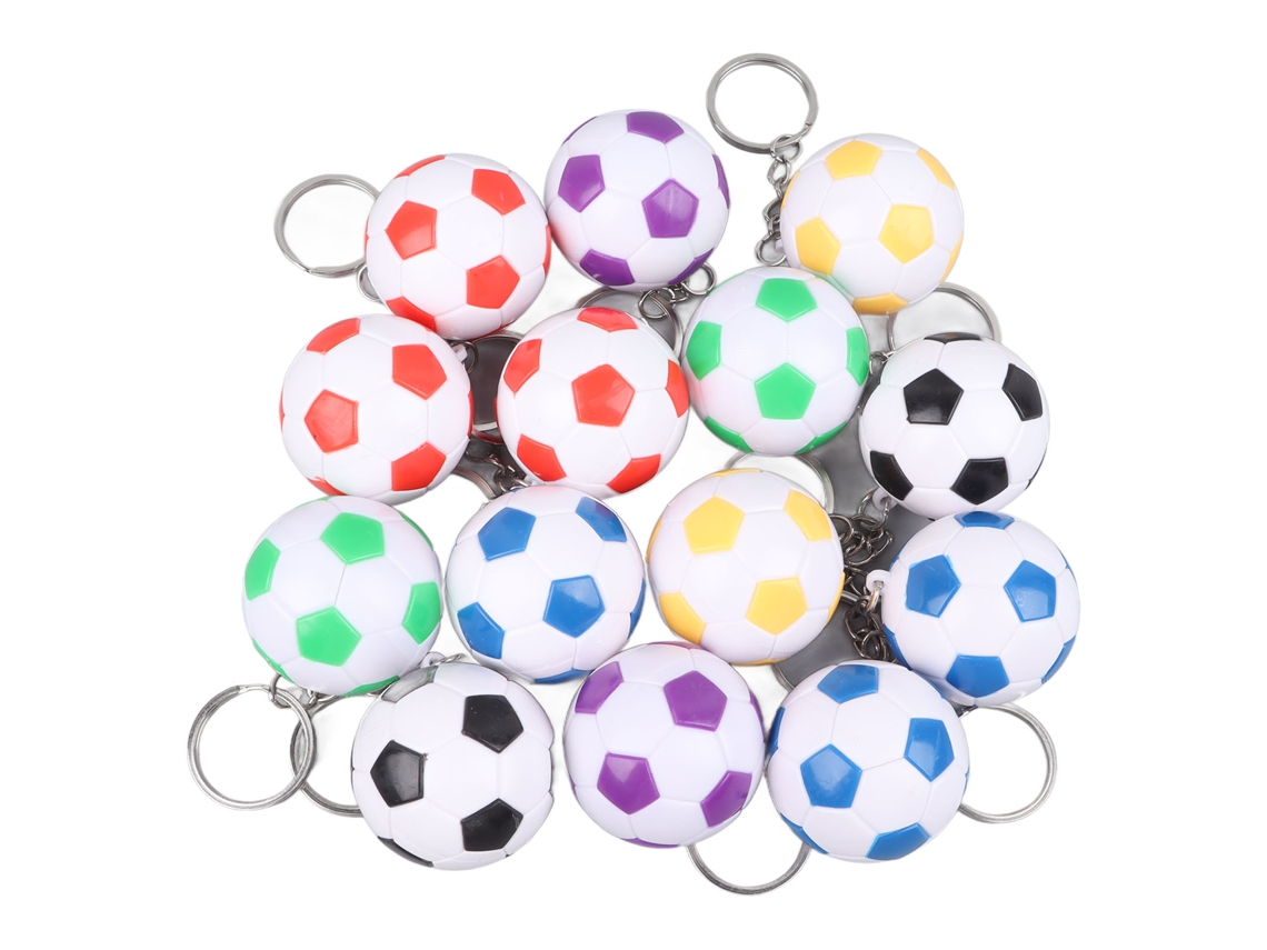 14 Chaveiros de Futebol Pvc À Prova D'água | S/MARCA