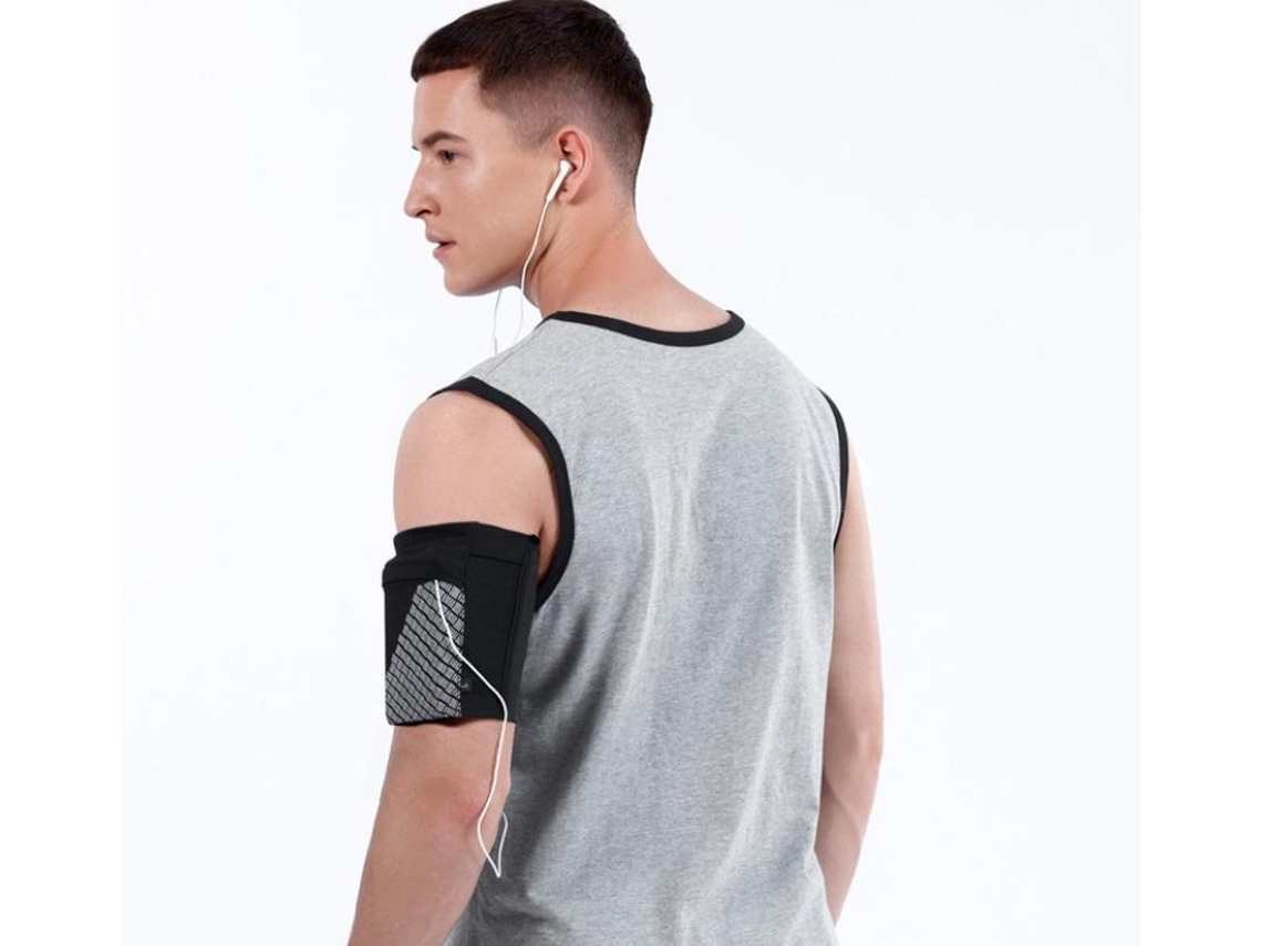 Braçadeira Universal Para Corrida Com Suporte Para Celular - Refletiva E À Prova D'água.